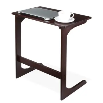 Small Modern Ottoman Black Bamboo Coffee Table