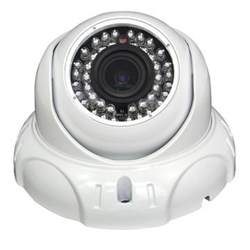1.0MP CMOS Water-resistant Conch IP Camera, P2P/PNP, Plug-and-play, 24 LEDs, 20-30m IR Distance