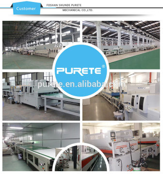 Marble UV Coating Fiber Cement Board UV Roller Coater Production Line