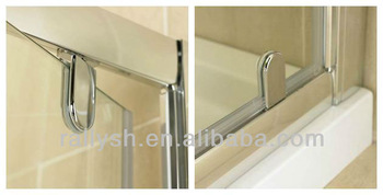 Hot selling bathroom glass clip,shower glass door hinge