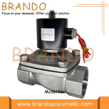 Válvula solenoide de agua de 2 pulgadas serie 2S 2S500-50