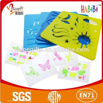 Fashion soft stencil for drawing set