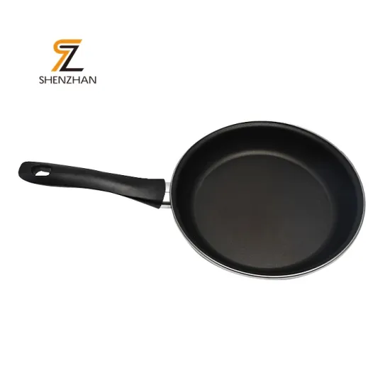 Customizable Wholesale Carbon Steel Pans: Explore 24/26/28/30cm Nonstick Fry Pans with Unique Bottom Patterns