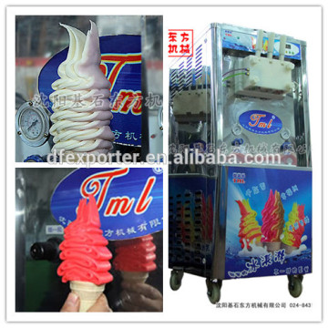 delicious soft cream machine, Commercial TML Three Color Rainbow Soft Ice Cream Machine for sale