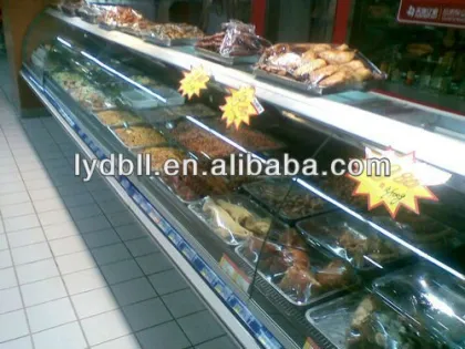 Electricity Heated case, Heated warm showcase