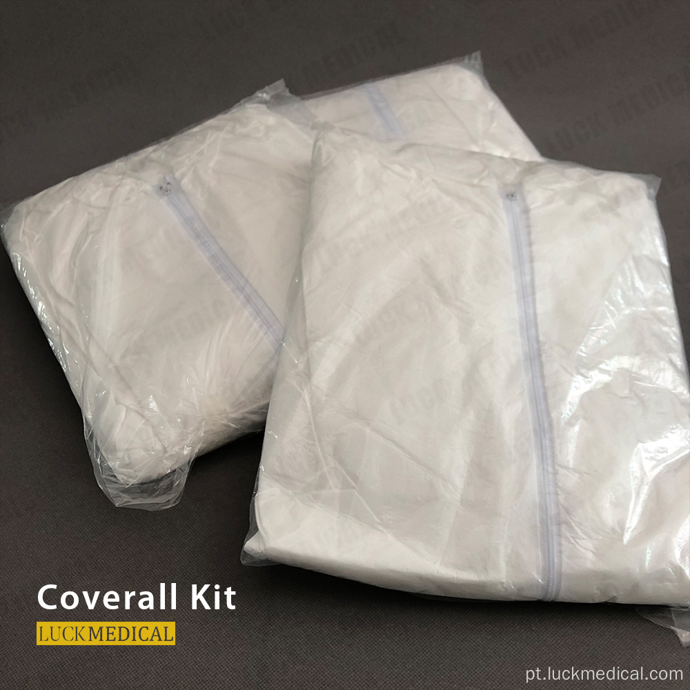 Protetor Coveralls Suje de precaução química