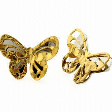 Women's Butterfly Decoration Finger Rings, Made of 316 Stainless Steel Material