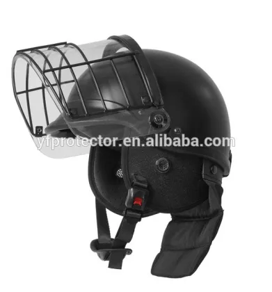 Riot Helmet With Mesh Visor/Self Defense Equipment