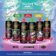 Puffs wegwerp vape pen R&amp;M legende