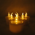 A UAS Led Tealight Candela Luce gialla tremolante