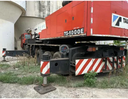 Used Tadano TG-1000E 100 Ton Truck Cranes for Sale in Japan