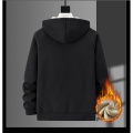 Hoodies for Men Zip Up Sweashirts tjocka rockar