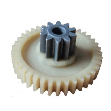 TS16949 certified precision machined cnc machining plastic paper shredder parts of spare gears