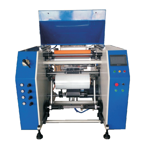 Three-Shaft High Speed Cling Film Rewinding Machine