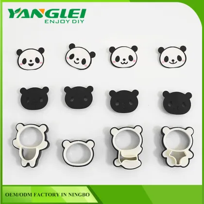 lovely panda cookie cutter