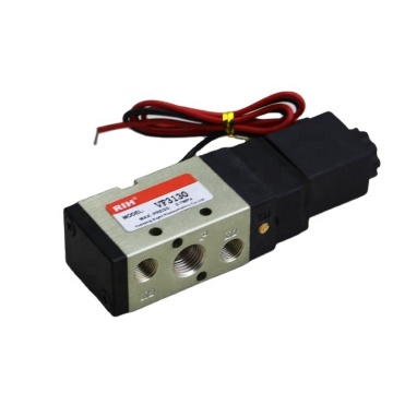24VDC SMC Tipo 2 Posizione Valvola di solenoide pneumatica a 5 vie con filo e bobina a LED