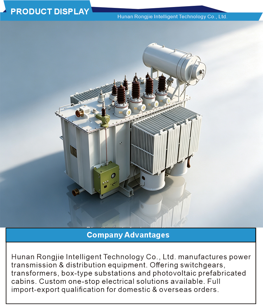 35kV SZ18 Oil Immersed Transformer with On Load Tap Changer