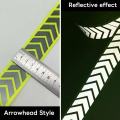তীর-আকৃতির উচ্চ-দৃশ্যমান প্রতিফলিত ওয়েবিং