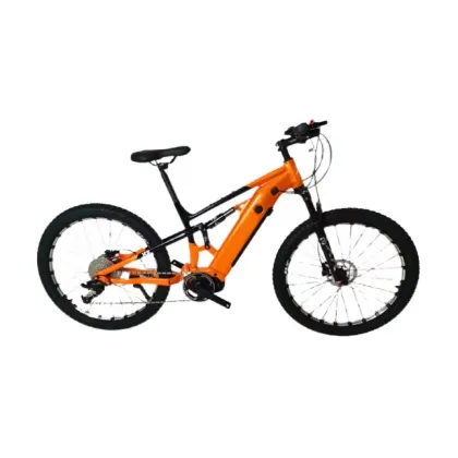 27.5 inch central motor folding electric bicycle