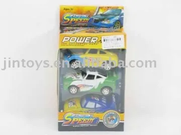 Plastic Toy, Pull Back Car(3in1)