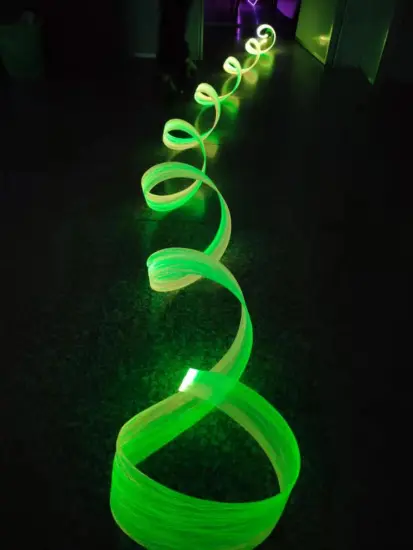 Led Mesh Fiber optic Light