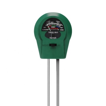 3-in-1 Portable Soil PH Moisture Sunlight Detector Sensor for Farming and Plant Testing