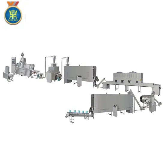 Industrial automatic nutritional crunchy corn flakes machinery