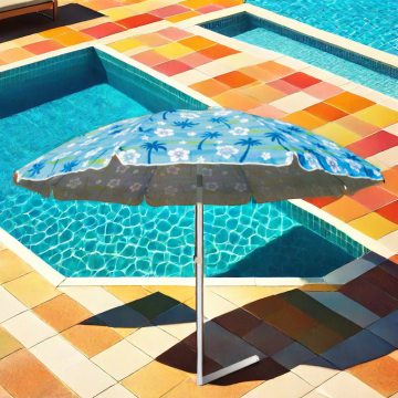 Popular Garden Hotel Aluminum Frame Outdoor Umbrella