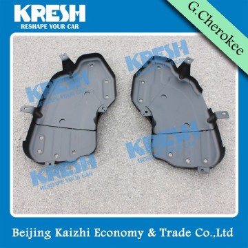 KRESH Brand steel fuel tank skid plate for Jeep grand cherokee WK, we also have engine skid, transfer case skid, oil pipes skid