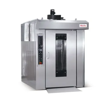 Baking Machine Rotary Oven in Bakery Equipment for 16, 32, 64trays