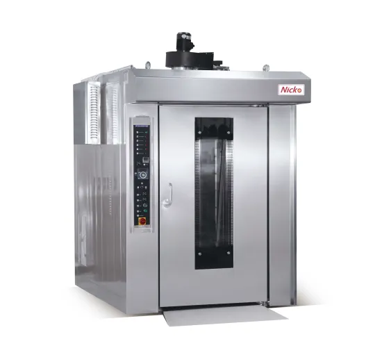 Baking Machine Rotary Oven in Bakery Equipment for 16, 32, 64trays