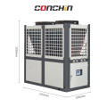 צ'ילר תעשייתי 88kW Sonyo Dual Fan מקורר אוויר