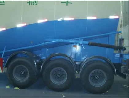 Three axis cement tank