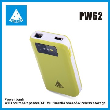 Power bank with wifi function,78000mAh battery, Melon PW62