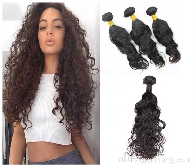 Neue Trend rohe jungfräuliche unverarbeitete schwarze Naturwellenbündel 10A Grad Brasilian Kinky Curly Billy Human Hair Bündel Anbieter Anbieter