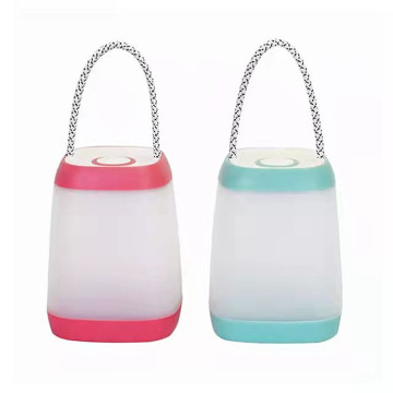 Portable Outdoor Camping Lantern with 3 Light Modes - AA Battery Operated, Hanging or Standing - 16 SMD Plastic Night Light