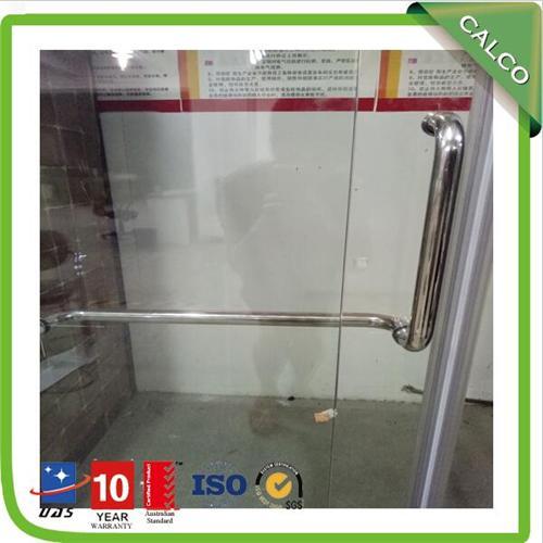 Residential shower slide door