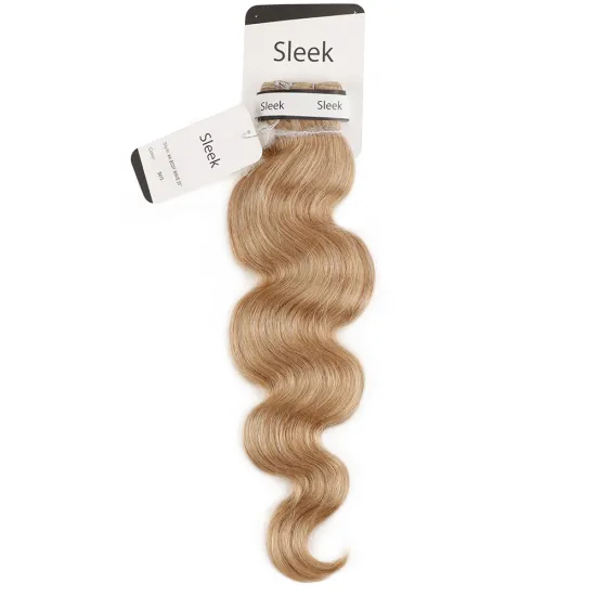 Rebecca Fashion wholesale vendors16~24 inches process body wave S613 machine double weft synthetic hair extension bundles