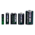Batería de zinc-carbono HW 6F22 9V Chaqueta de PVC