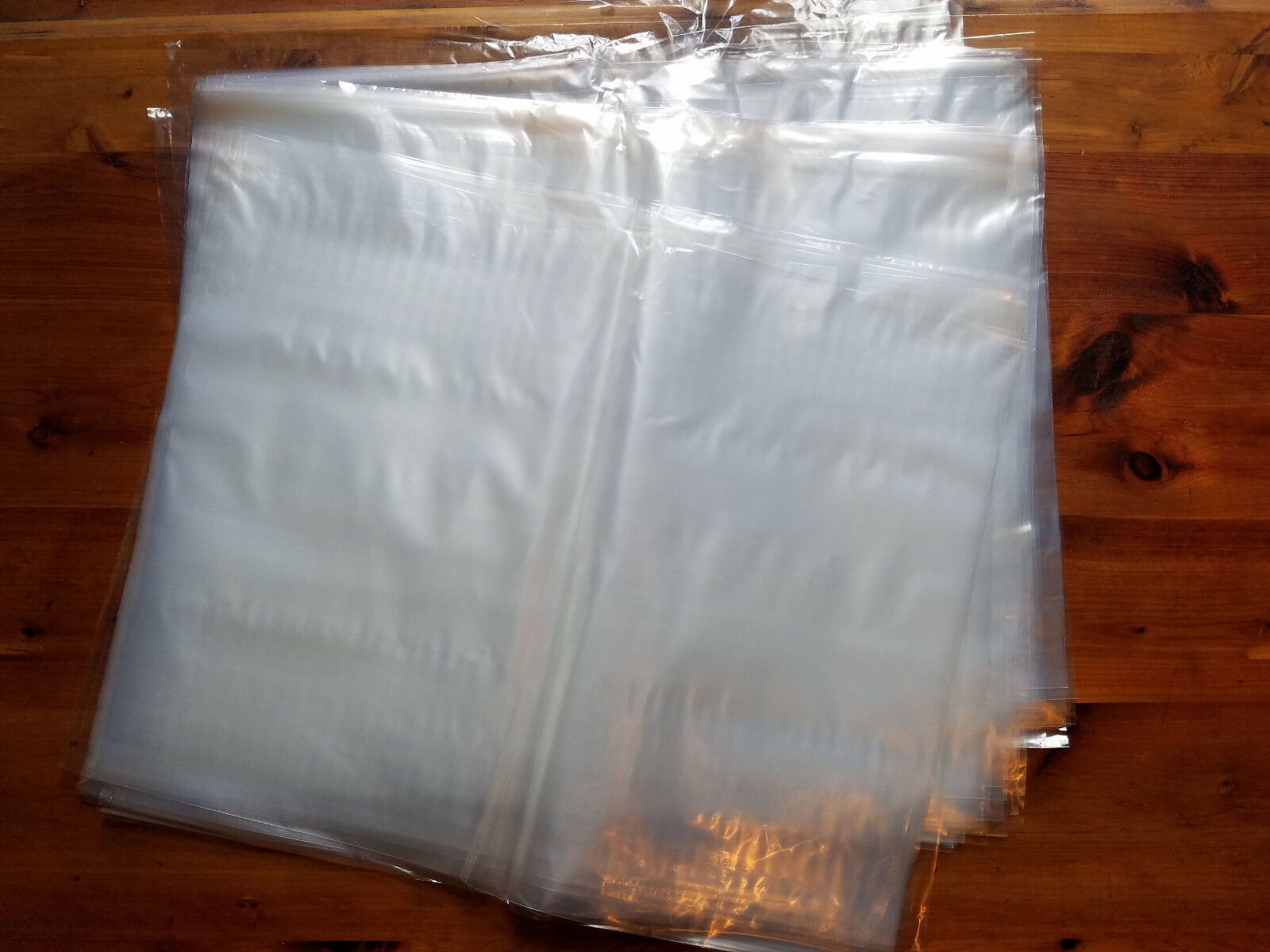 transparent poly bags