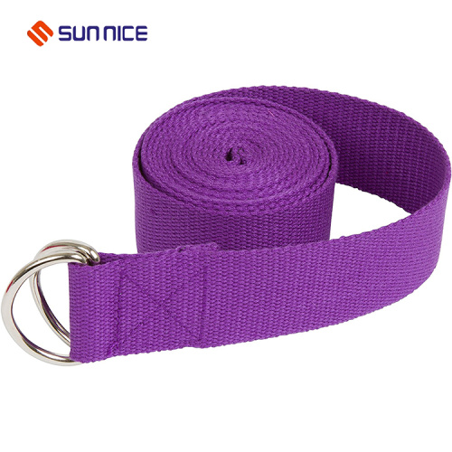 Best Selling D Ring Yoga Cotton Belt