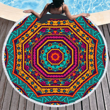 Custom Digital Print Microfiber Beach Towel with Tassels: Your Personalized Summer Essential