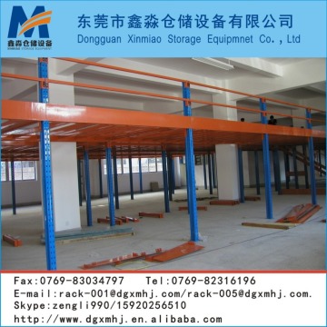 Warehouse Storage Steel Structure Mezzanine Shelves