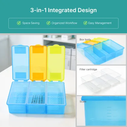 Thermometer Disinfectant Container