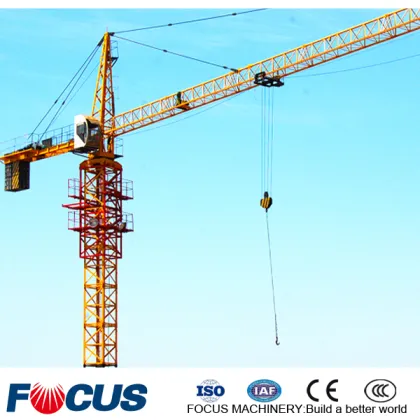 QTZ125 Tower Crane Supplier: 10 Ton Terex Comedil Factory