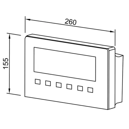 Huapu XK3119P Floor Scale: An LED Display Weighing Indicator