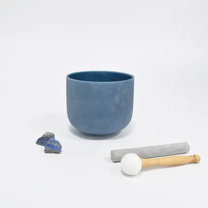 [Discount]Lapis lazuli Stone Crystal Singing Bowl