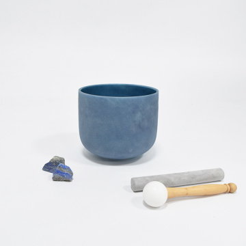 Lapis Lazuli Stone Crystal Singing Bowl