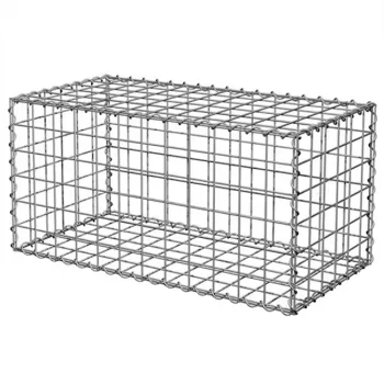 Galvanized Stainless Steel Gabion Baskets for Sale: 2x1x1 Mesh Cage Boxes