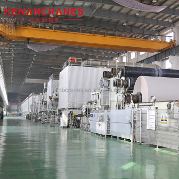 Kinocrane Double Girder Bridge Cranes for Pulp and Paper Industry
